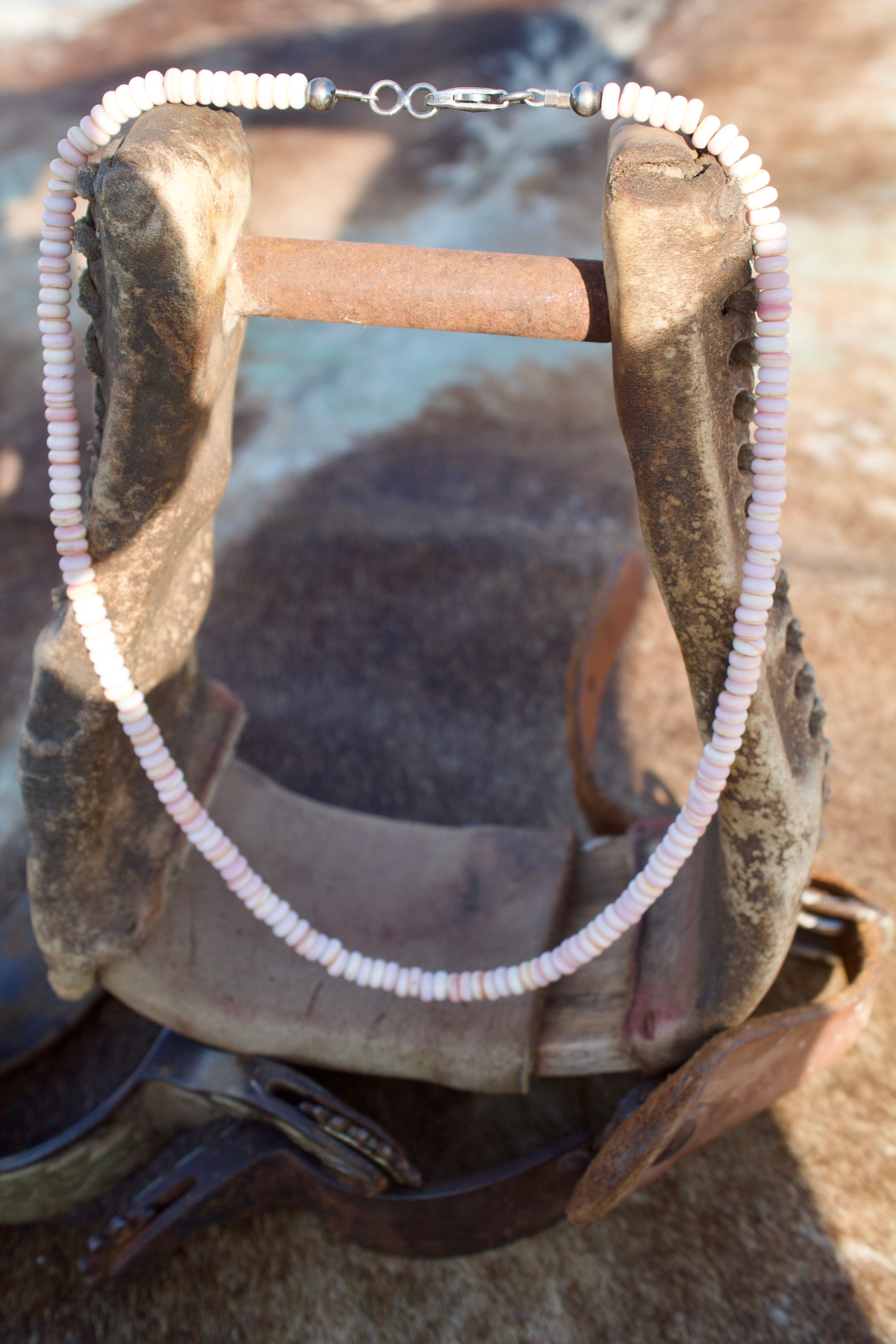 Pink Conch Necklace